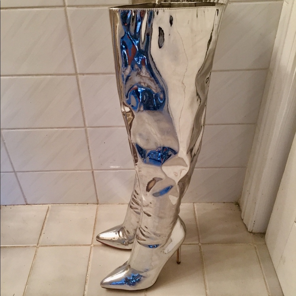 ✨Mirrored party boots OTK - Picture 4 of 4